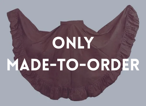 Custom-made Circular Practice Skirt (Falda de Ensayo)